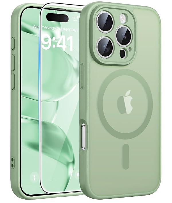 FNTCASE for iPhone 16 Pro Case, Fit for Magsafe, with Screen Protector by FNTCASE - Used condition - US$8.99
