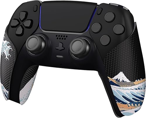 Miniatura 4 de eXtremeRate PlayVital - Agarre de control antideslizante que absorbe el sudor para controlador PS5, almohadillas de goma suave con textura