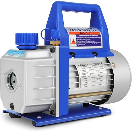 3.5 CFM Automotive A/C Vacuum Pump for R410a and R134a Refrigerant