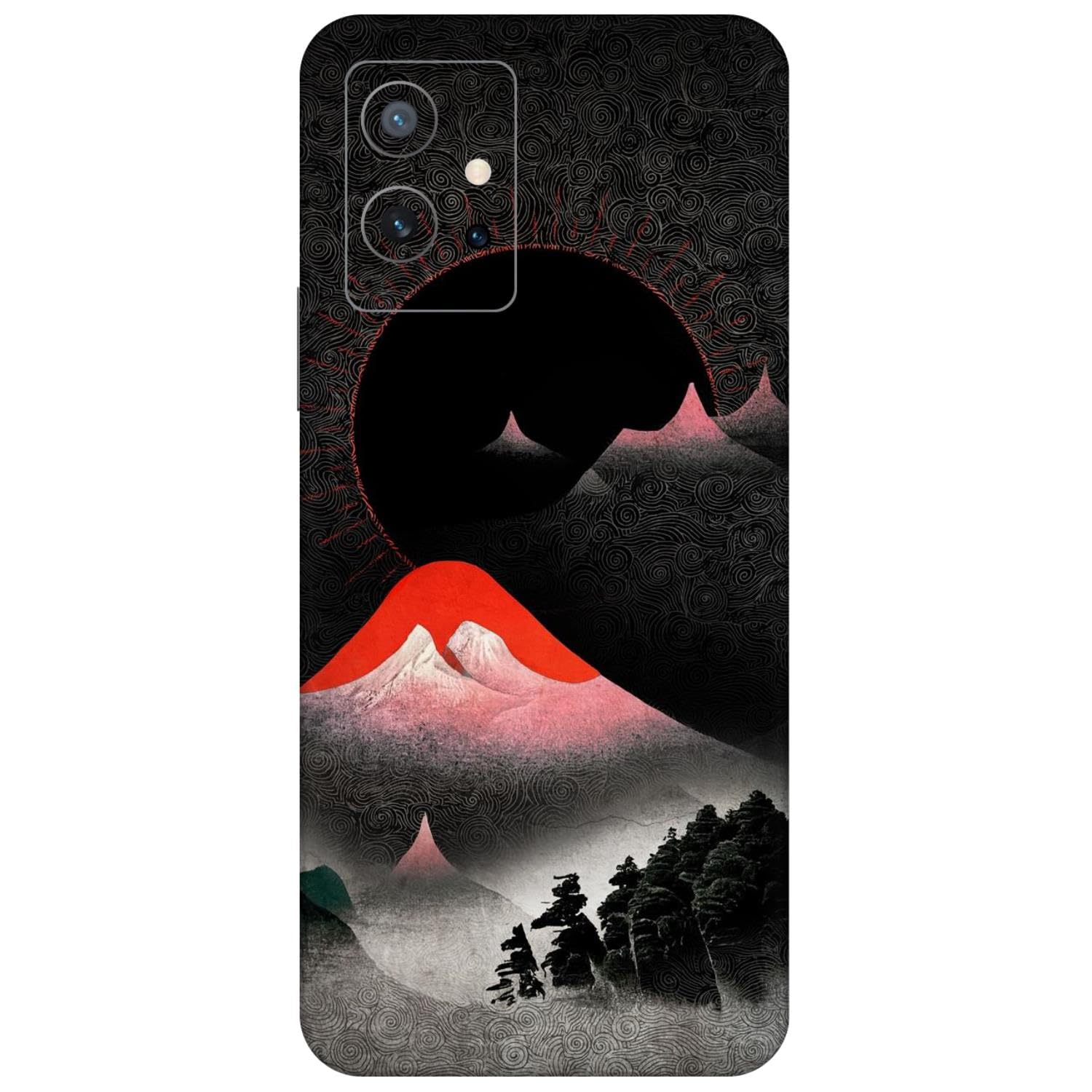 SKINADDA Skin Sticker for Mobile Compatible with VIVO IQOO Z6 5G (Not Back Cover) Scratchless, Back & Camera Protector,VIVO IQOO Z6 5G-J-41