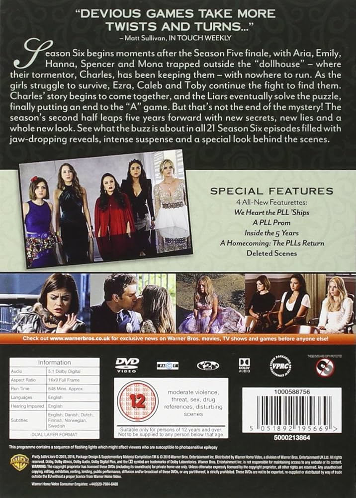 その他 Pretty Little Liars: Complete First Season [DVD] [Import] Pretty Little Liars: The Complete First Season: Amazon.ca