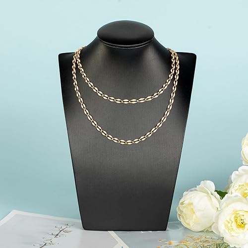 Miniatura 7 de Cadena chapada en oro para hacer joyas, collar de cable de goteo de aceite naranja, cadenas, pulseras para mujer, accesorios de fabricación de joyas