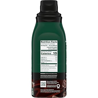 Starbucks Cold Brew Coffee Concentrate, Signature Black Iced Coffee, 32 fl oz