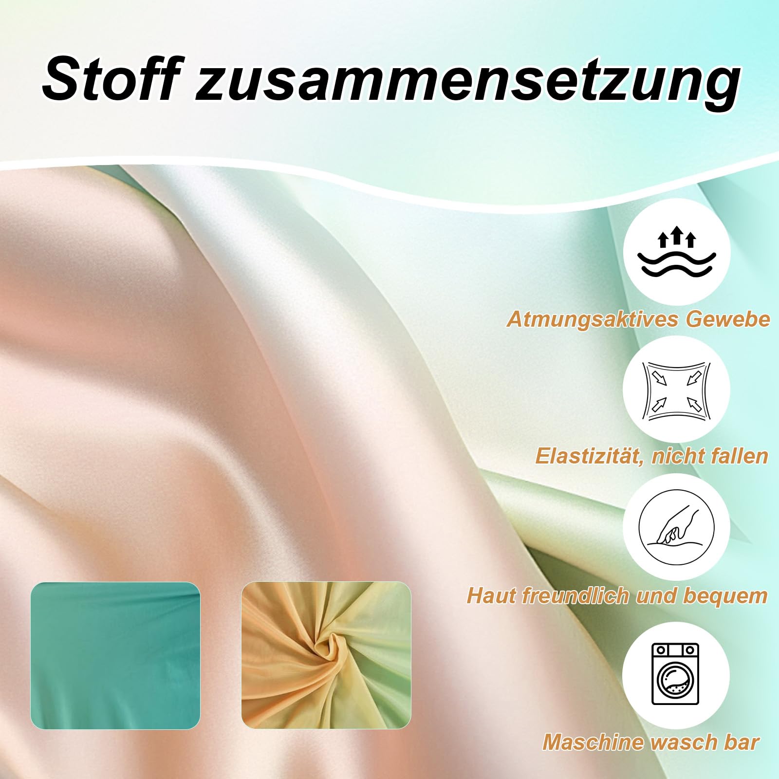 Hängematte Aerial Yoga Set, Bis 200kg belastbar,Klein,Farbe,150x280CM