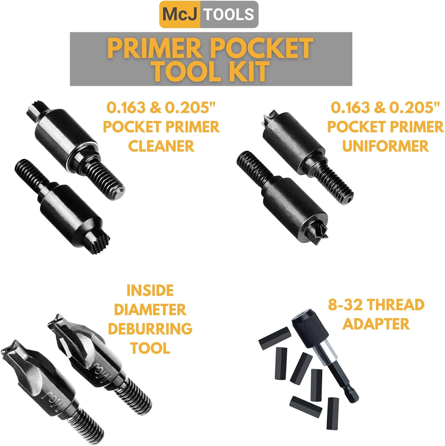 Reloading Primer Pocket Tool Kit