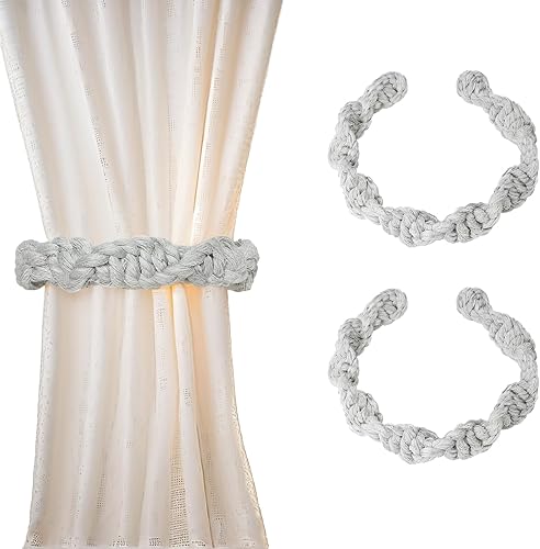Curtain Tiebacks Curtain Ties Braided Curtain tie Backs Handmade Curtains tiebac