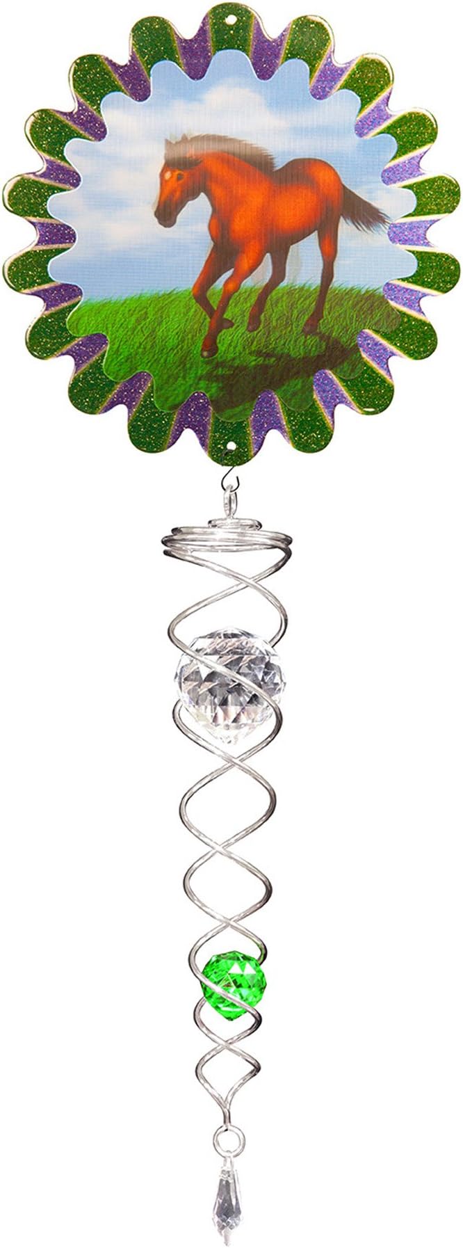Iron Stop ACT240-4M Designer Animated Horse Crystal Twister