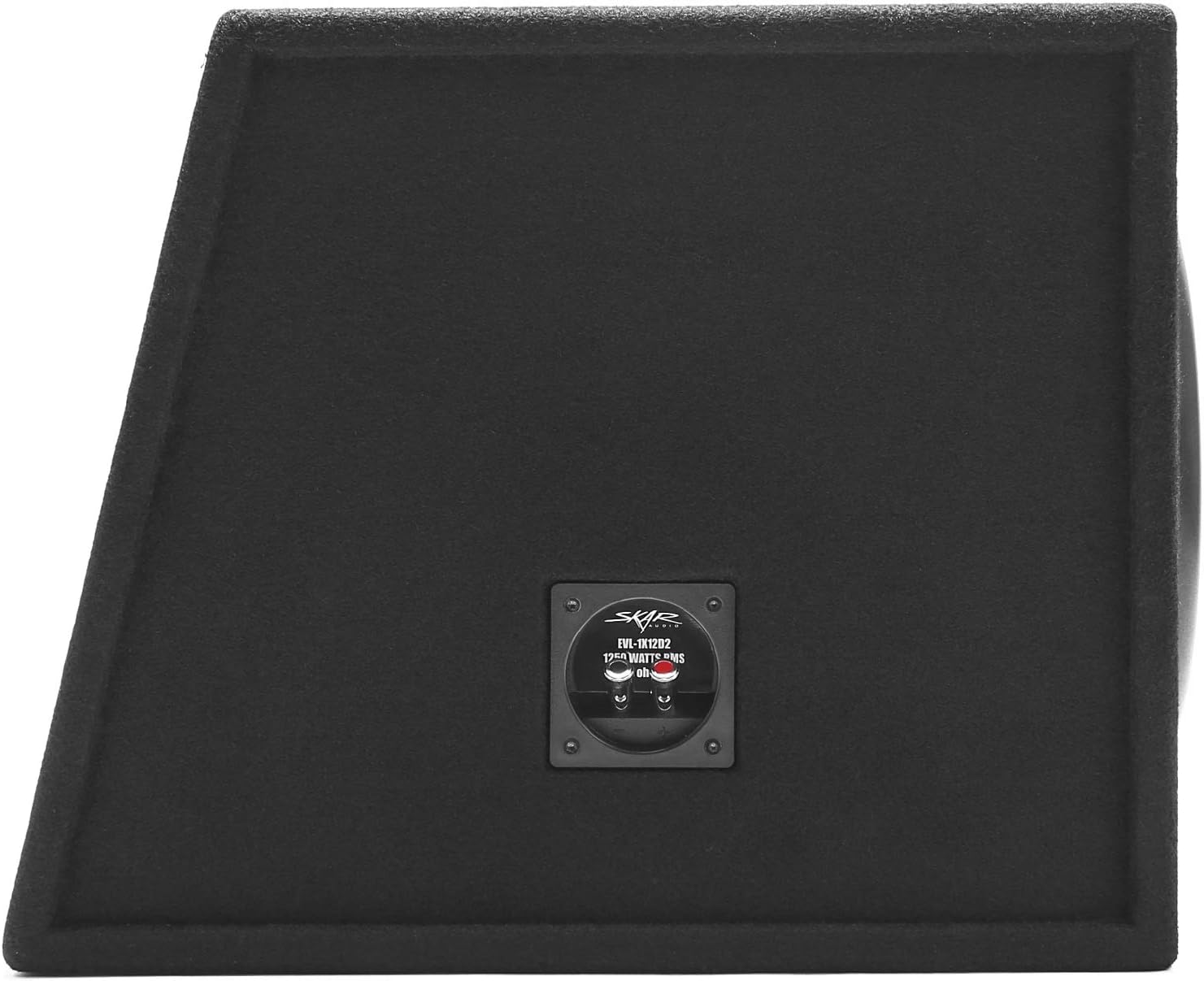 Skar Audio Single 12" 2500W Loaded EVL Series Vented Subwoofer Enclosure | EVL-1X12D2