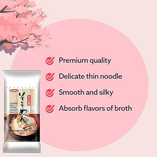Miniatura 17 de Sukina Fideos japoneses de trigo sarraceno, fideos soba, 1.5LB