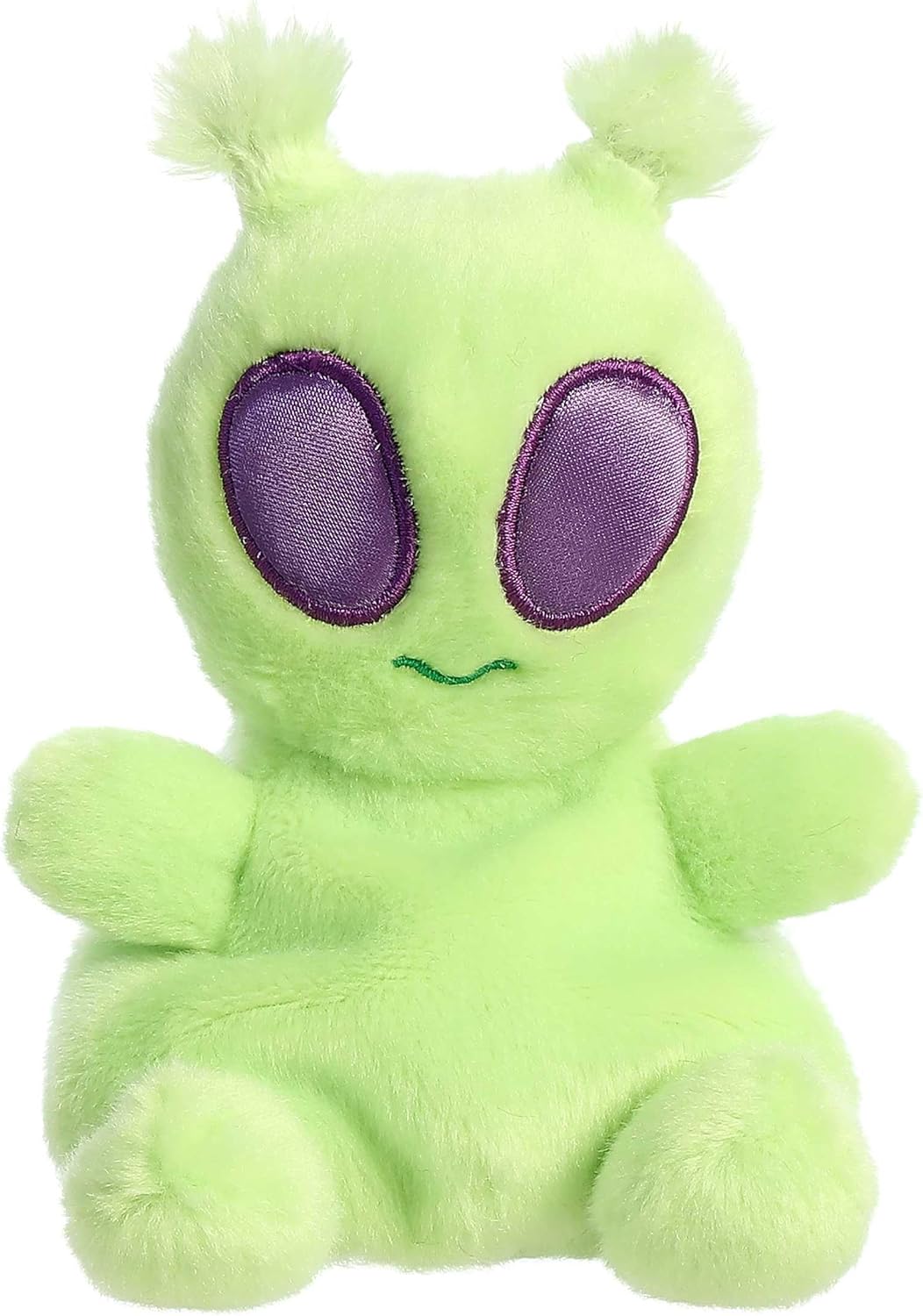 Aurora® Adorable Palm Pals™ Ross Alien™ Stuffed Animal - Fun Collectible Plush for Kids and Adult Collectors - Perfect for Decorating Rooms and Birthday Gifts - Green 4.5 Inches