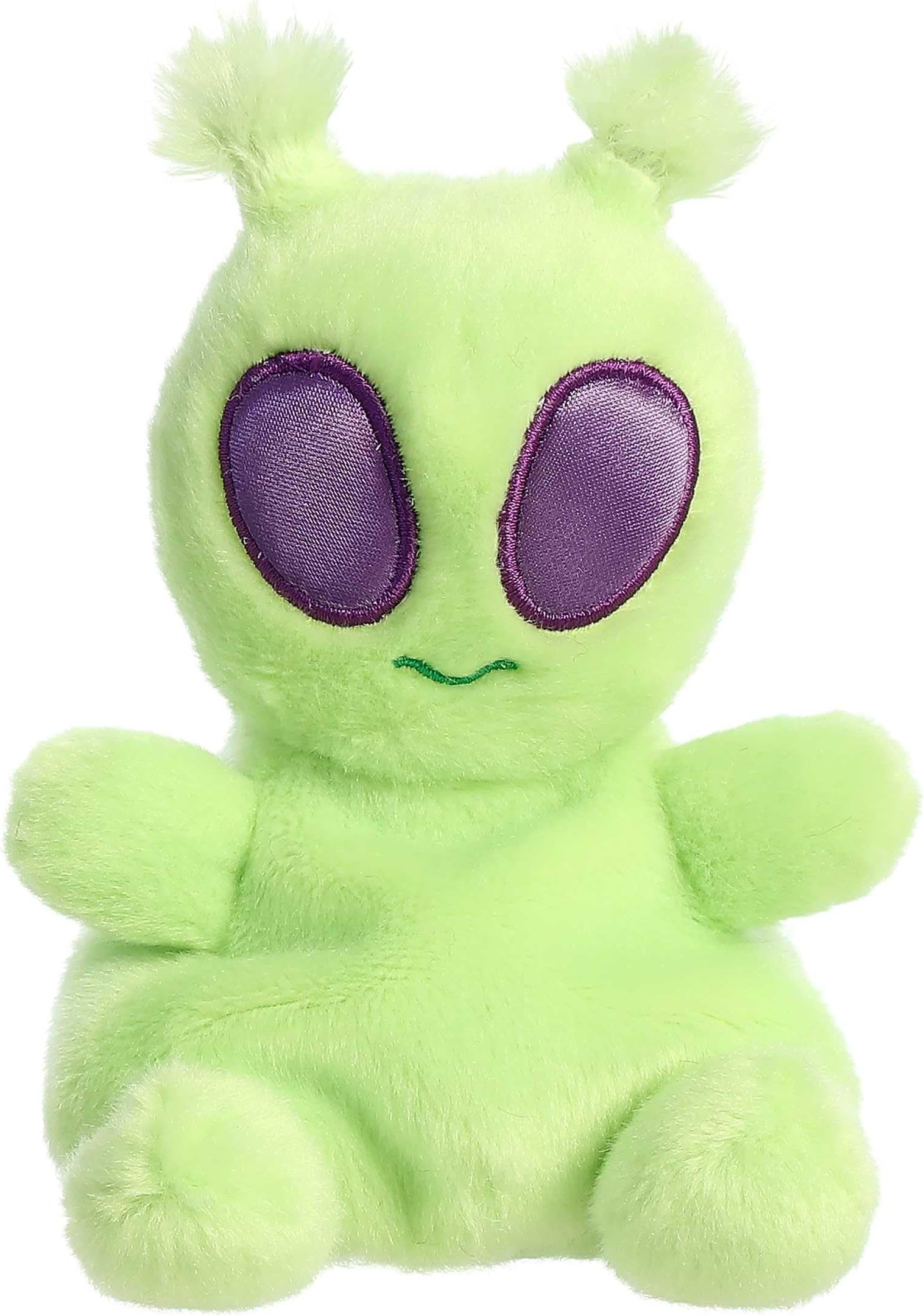 Adorable Palm Pals™ Ross Alien™ Stuffed Animal - Fun Collectible Plush for Kids and Adult Collectors - Perfect for Decorating Rooms and Birthday Gifts - Green 4.5 Inches