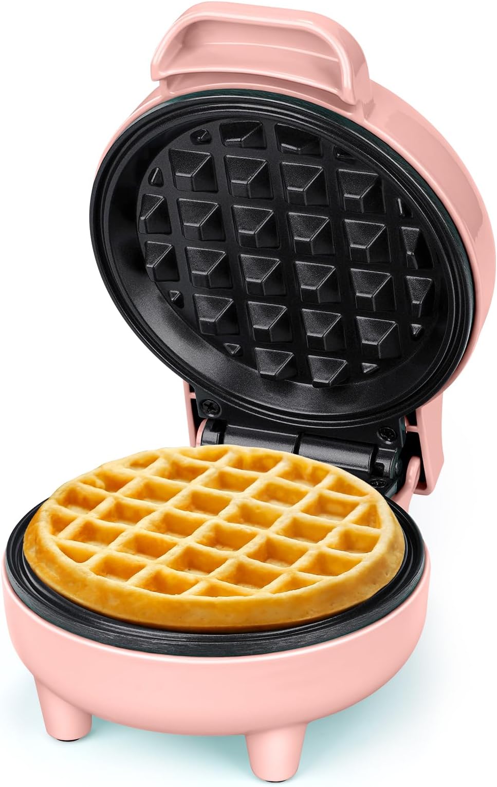 Tiastar ABW59 Mini Waffle Maker, Power/Ready Indicator Light, Non Stick