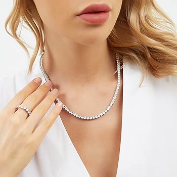 アクセサリー glitter jewelry Luxury Tennis Necklace Luxury Tennis Necklace 【5mm / GOLD】 | Glitter