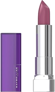 Maybelline Color Sensational Lipstick, Lip Makeup, Cream Finish, Hydrating Lipstick, On The Mauve, Mauve ,1 Count