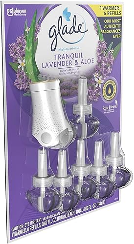 Miniatura 4 de Glade PlugIns - Recambios de aceite perfumado + calentador, lavanda tranquila y aloe