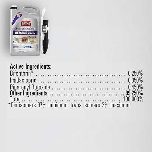 Miniatura 10 de Ortho Home Defense Max Bed Bug & Flea Killer Powder – Pulgas y chinches en polvo, aplicar a grietas y grietas en marcos de cama y de ventana
