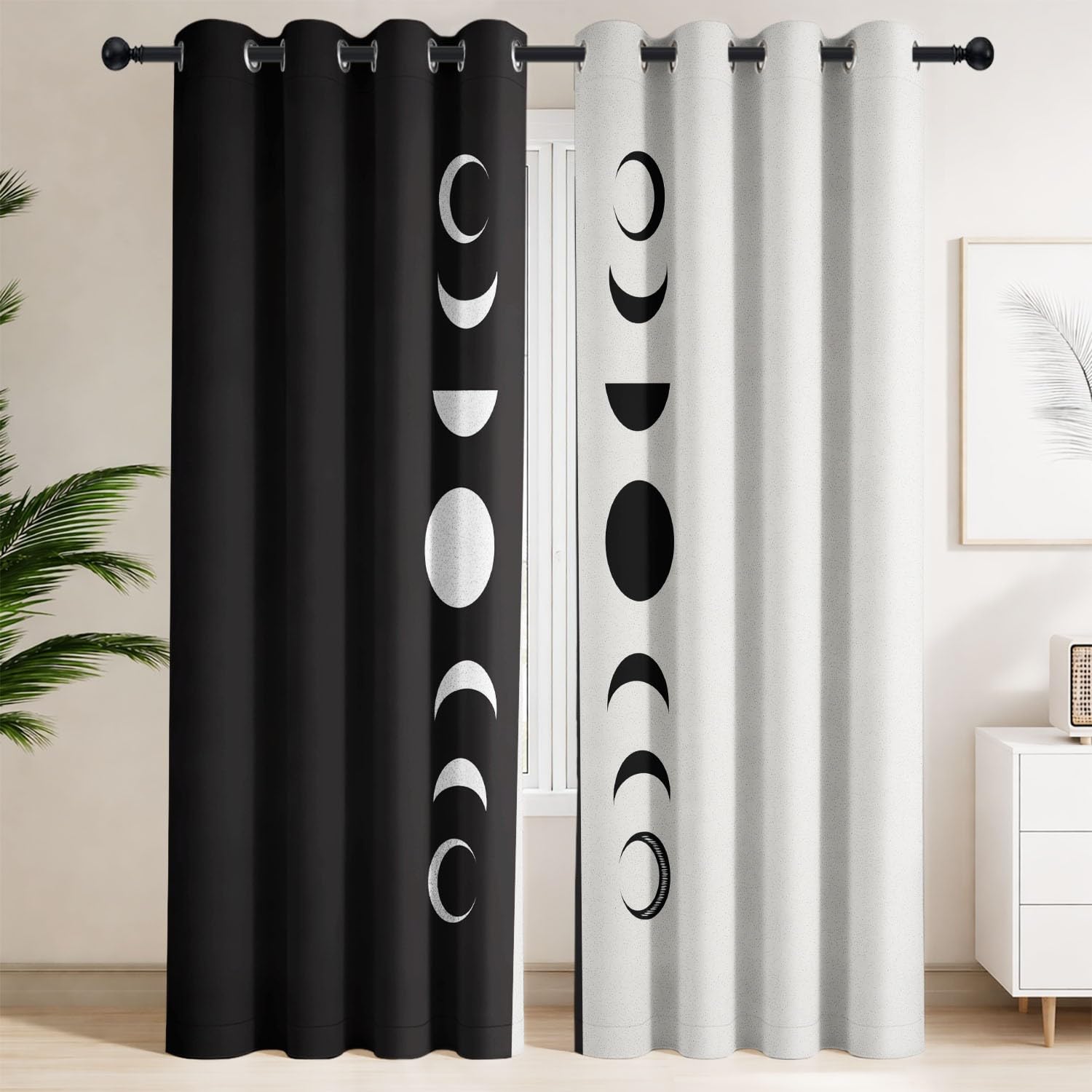 Rideaux salon et chambre minimaliste bohème occultant univers