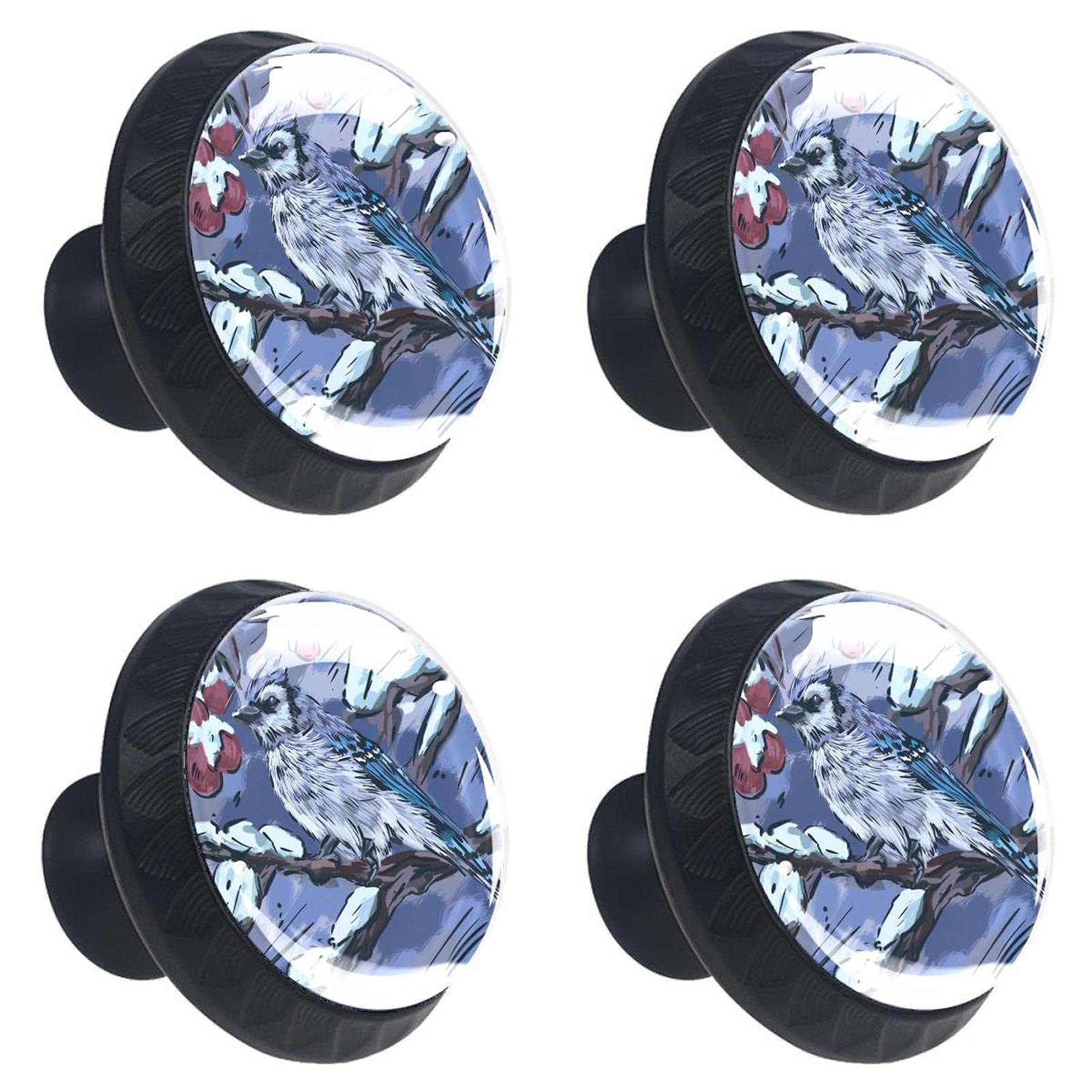 Boutons de tiroir en cristal 30 mm pour réparer une poignée cassée facilement