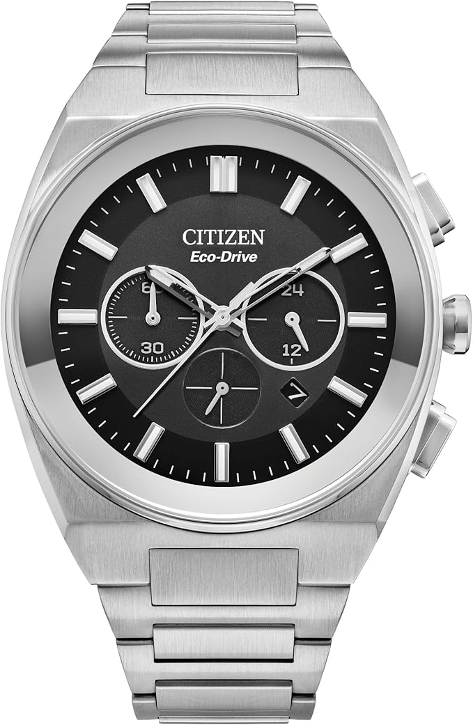Citizen Men's Eco-Drive Modern Axiom Watch, Stainless Steel Case, Chronograph