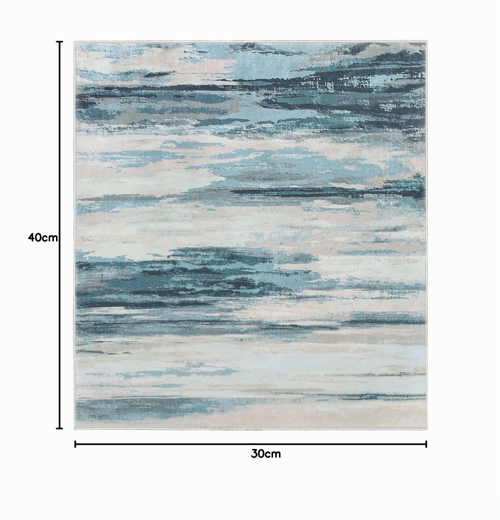 Tappeto Salotto Moderno Astratto, Tappeto Camera da Letto in Stile Europeo con Pelo Corto Morbido, Tappeti Antiscivolo Adatti per Soggiorno & Cameretta Bambini(160 x 200 cm,Grigio 10)