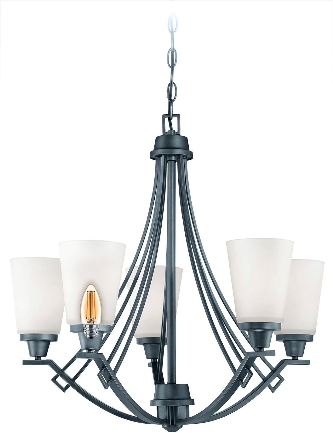Philips LED Dimmable B11 Clear Candle Light Bulb