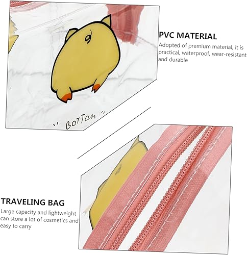 Miniatura 5 de FRCOLOR Bolsa de almacenamiento de 2 piezas, bolsa de maquillaje, bolsa organizadora de maquillaje, bolsa de artículos de tocador de viaje, bolsa de