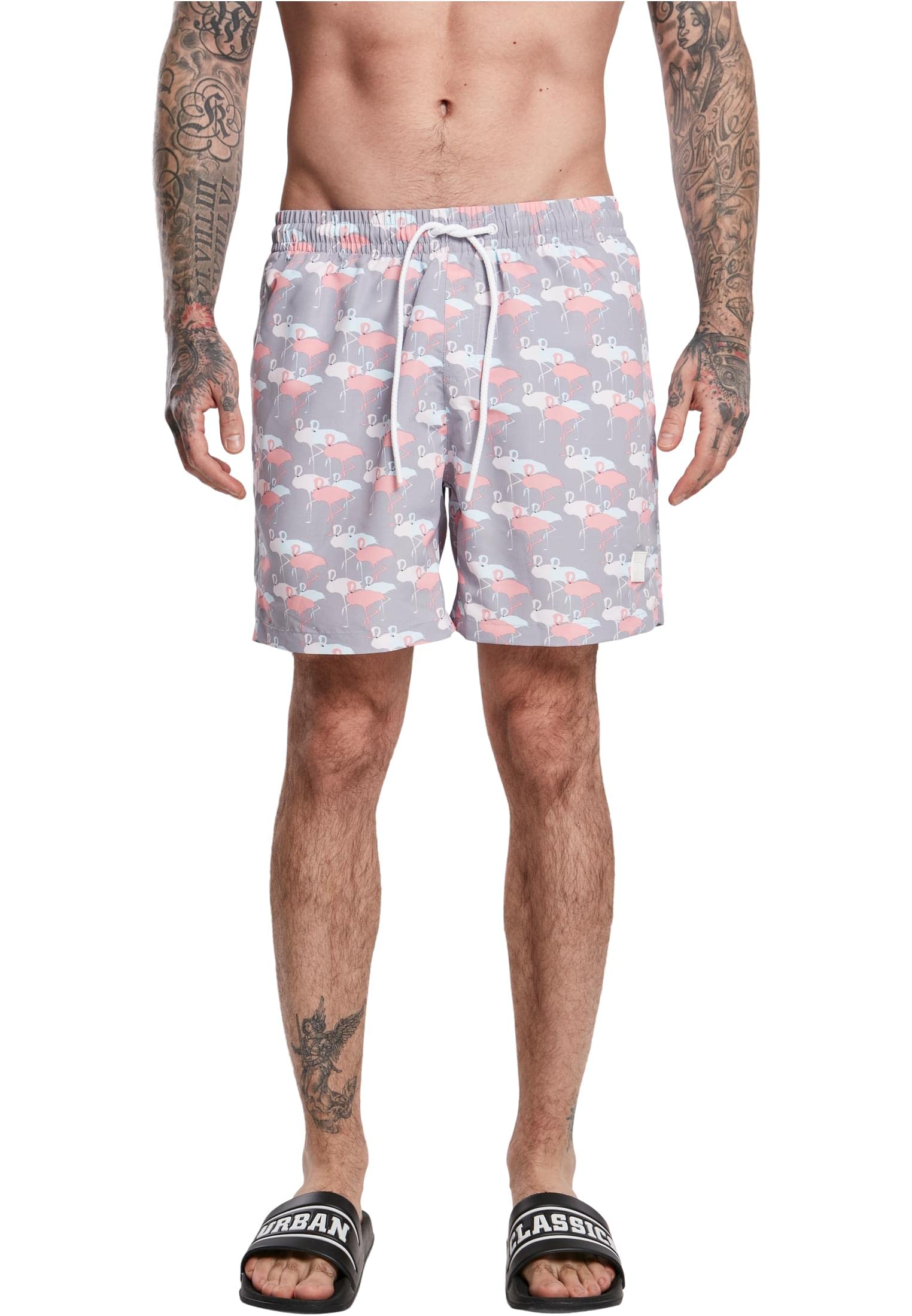 Urban ClassicsMen's Pattern Swim Shorts