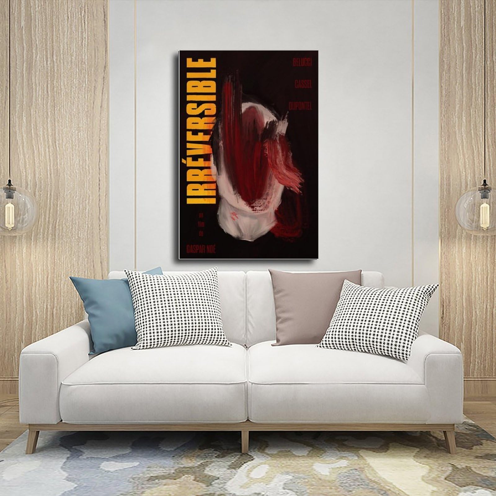 PHTHDB Gaspar Noe Irreversibile Alternative Movie Poster Canvas Poster Decorazione Ufficio Regalo