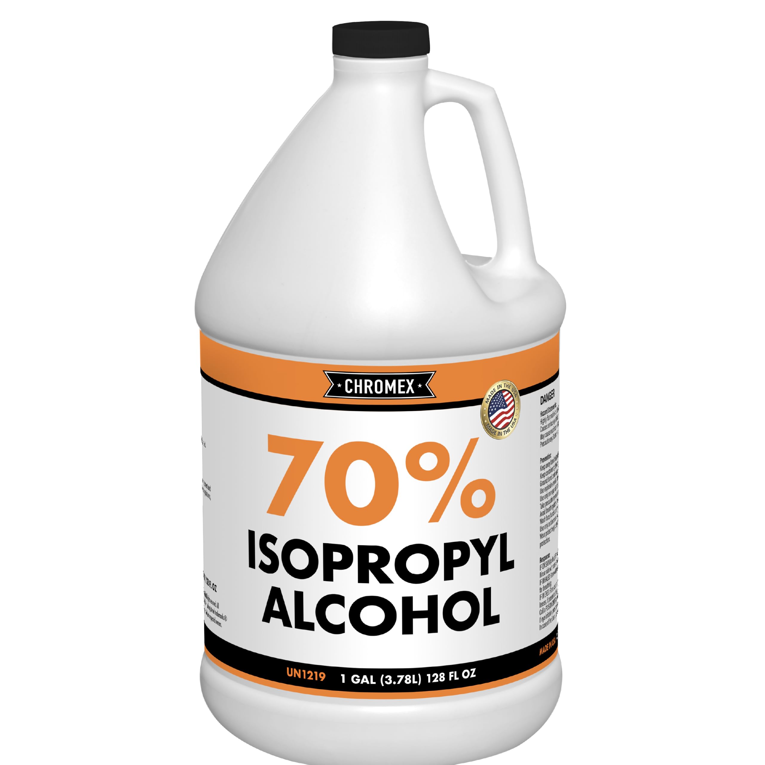 Chromex 70% Isopropyl Alcohol (IPA), Gallon