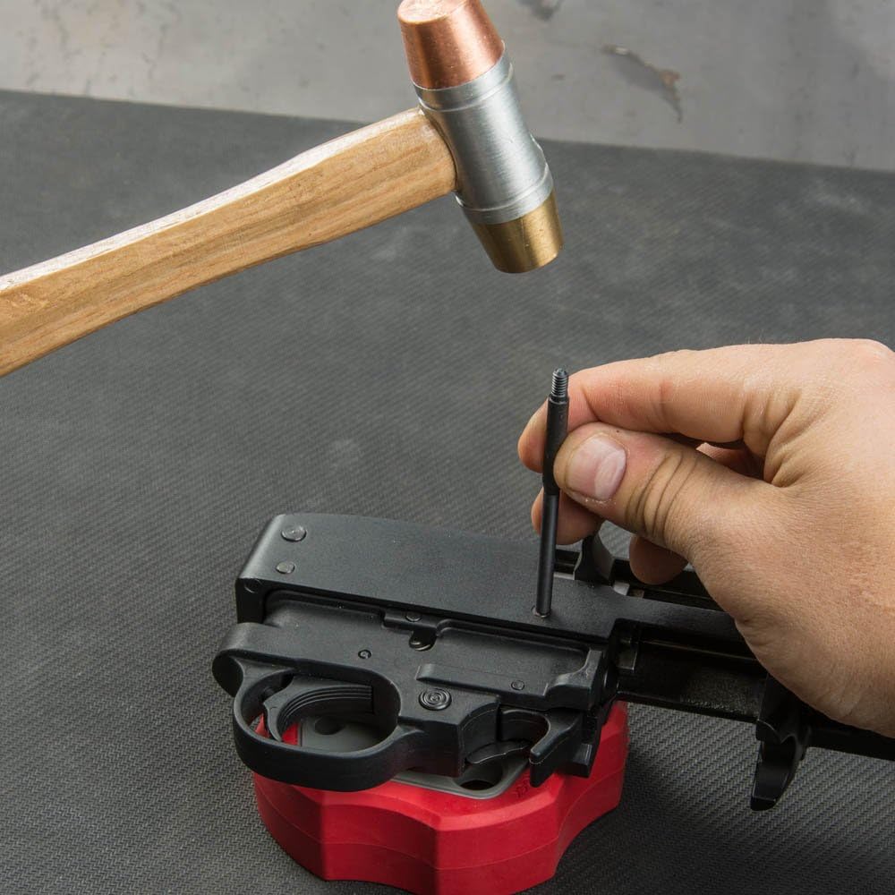 Real Avid Smart Bench Block: Non-Slip, Magnetic Universal Gunsmithing Bench Block, Engineering Resin Helps Protect Gun Finish, Magnet Prevents Loosing Unfastened Pins : Sports & Outdoors