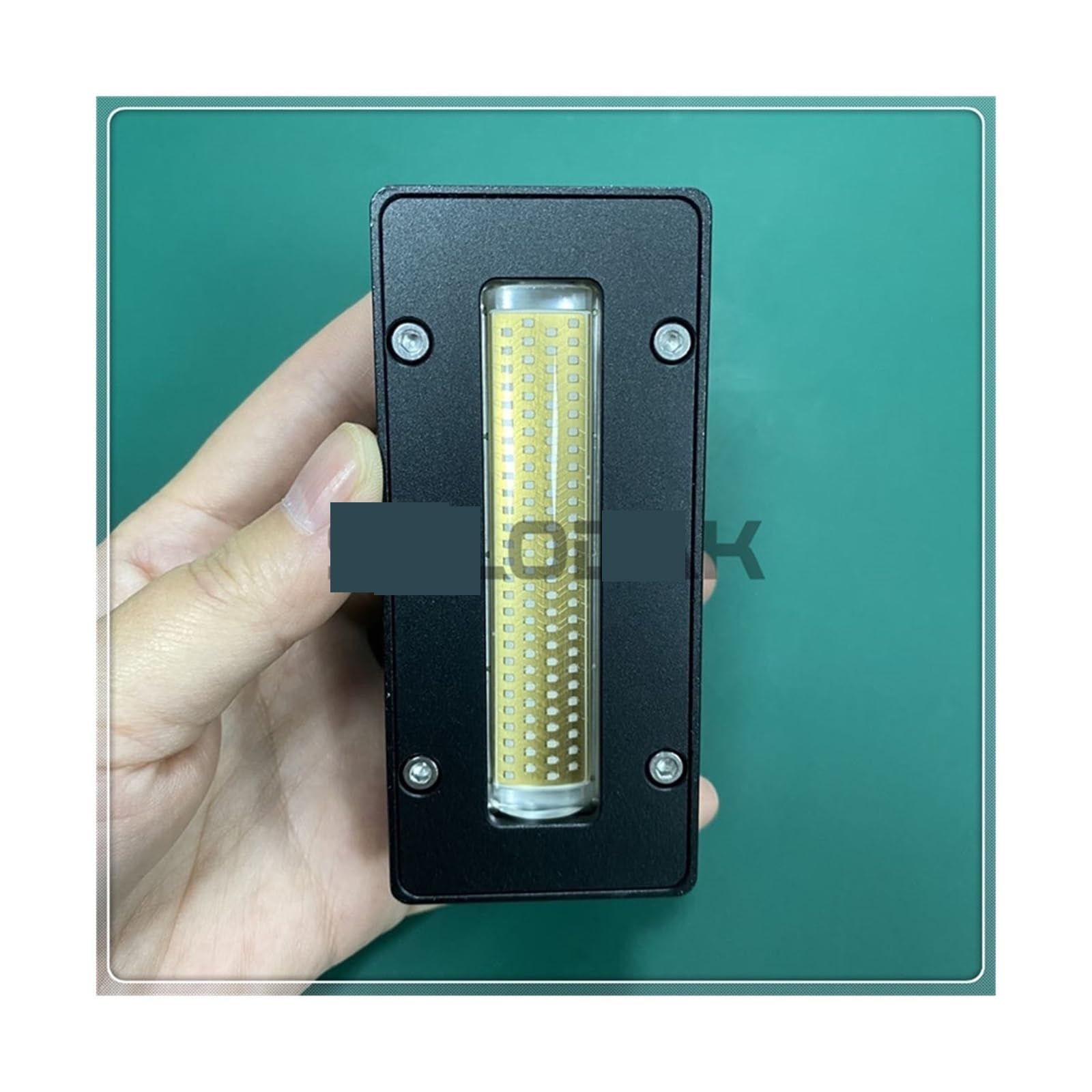 lámpara de curado UV, Lámpara De Curado LED UV 70 * 15 Boquilla For Impresora Inyección Tinta Plana Secado Con Luz Azul 45-50V 350W