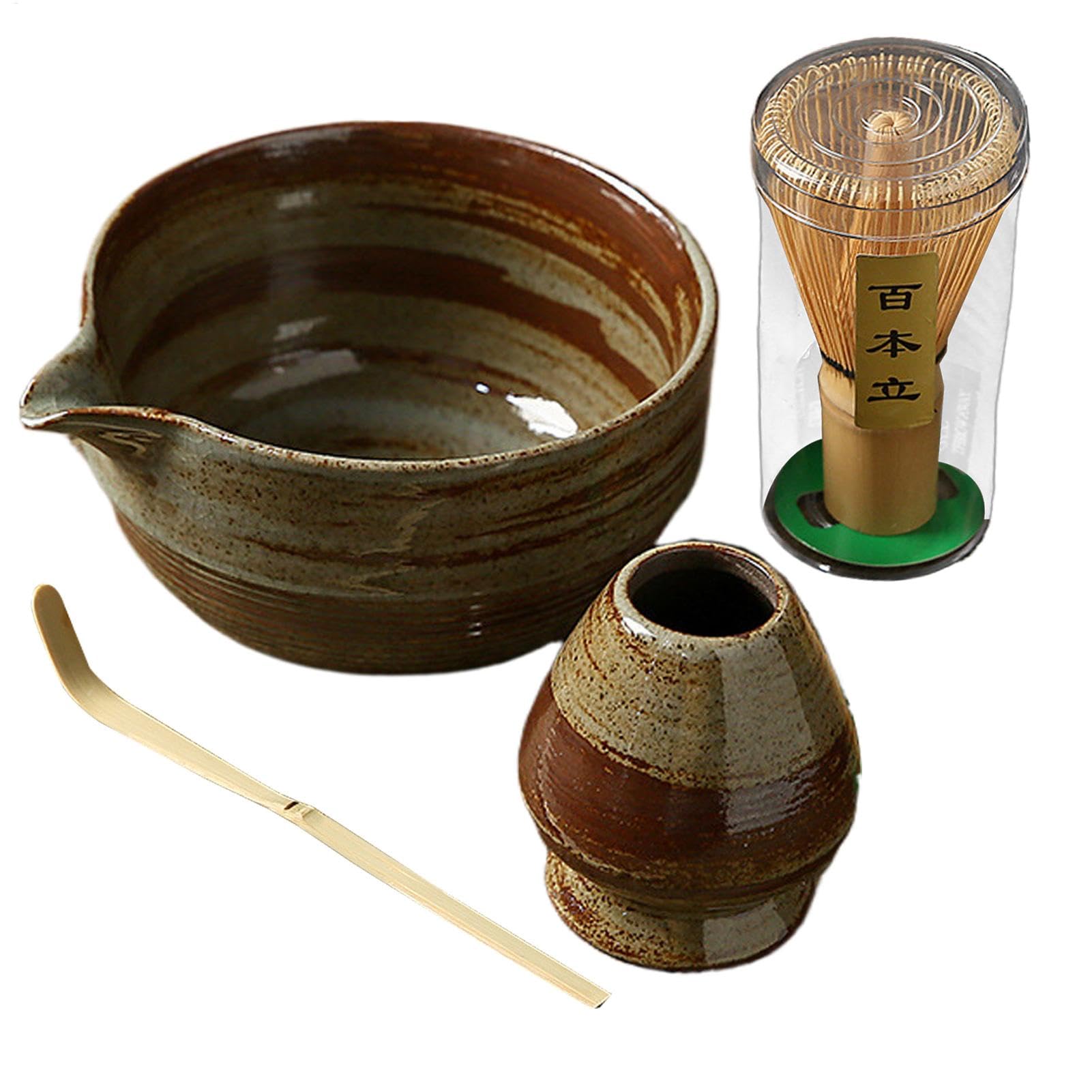 Tradycyjna trzepaczka do matcha, zestaw matcha z trzepaczką, zestaw do herbaty matcha, trzepaczka matcha, zestaw misek do matcha, japoński zestaw matcha, trzepaczka do herbaty matcha, zestaw misek do