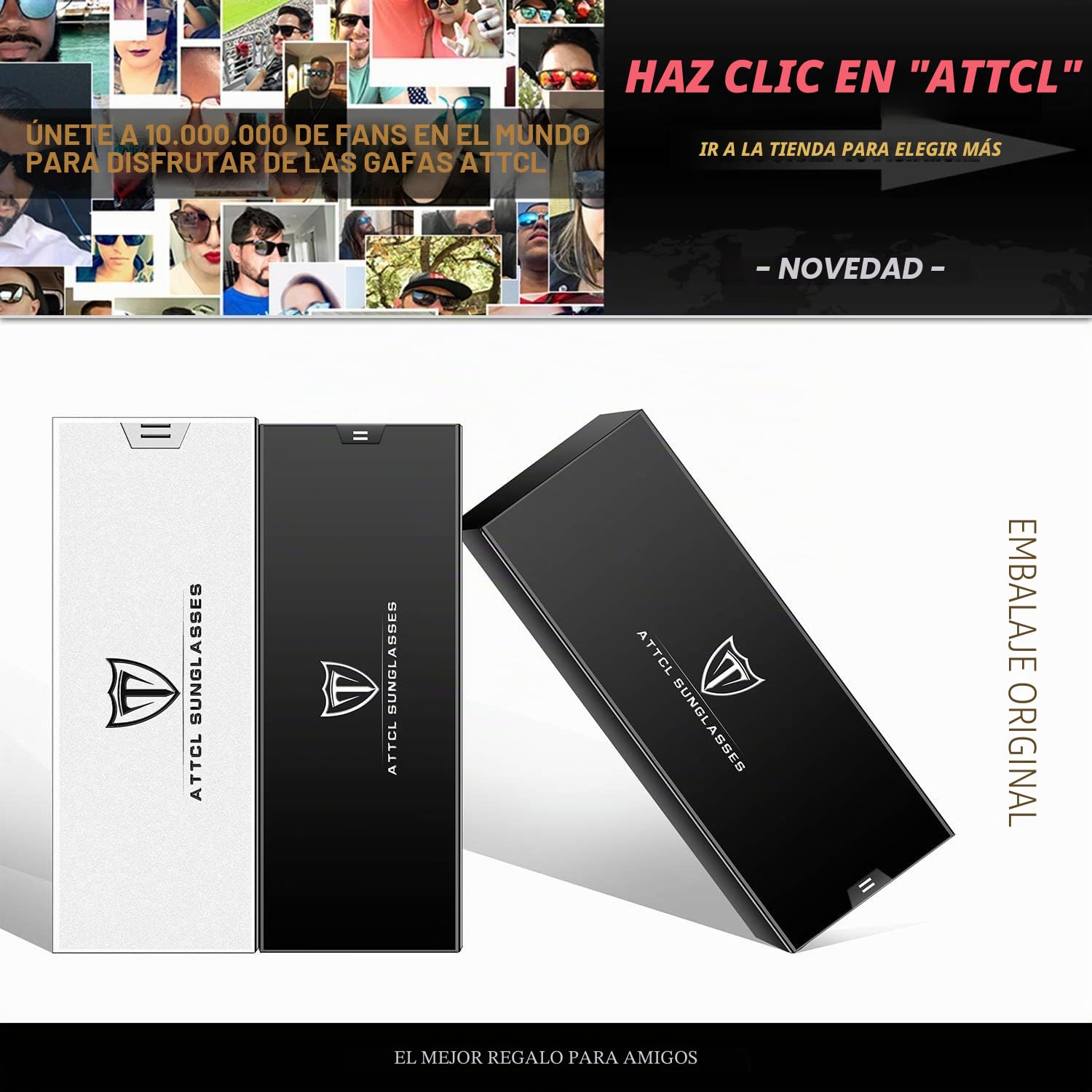 ATTCL Gafas unisex con Armazón metal para Protección contra Luz Azul, Anti Fatiga por Deslumbramiento