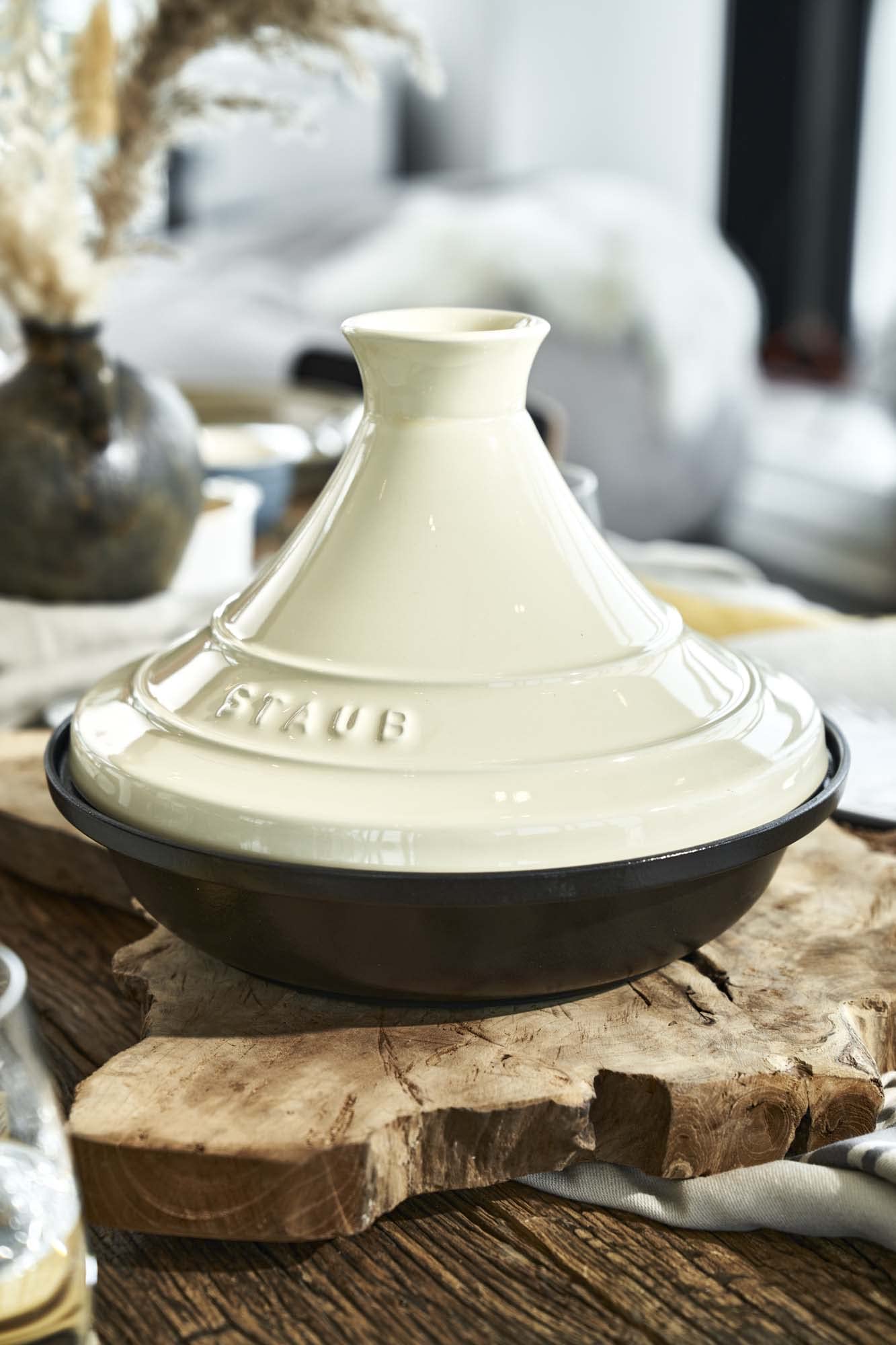 Staub Tajine (Tajinepot, Gietijzer, 28 x 20 cm) - kopen bij