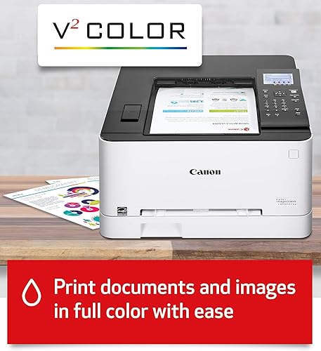 Miniatura 3 de Canon Color imageCLASS LBP622Cdw Impresora láser inalámbrica, color blanco - solo impresión - LCD de 5 líneas, 22 ppm, 600 x 600 ppm, memoria de 1