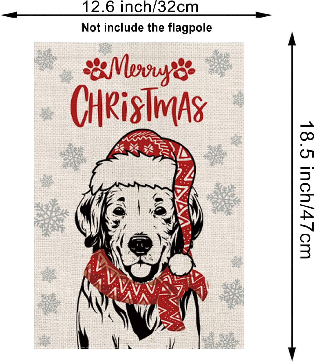 Seasonal Garden Flags golden Double Sided Flags Set of 11 Holiday Farmhouse Indoor Outdoor Yard Lawn Christmas Gifts Decorations 12.5x18 Inch - Image 2