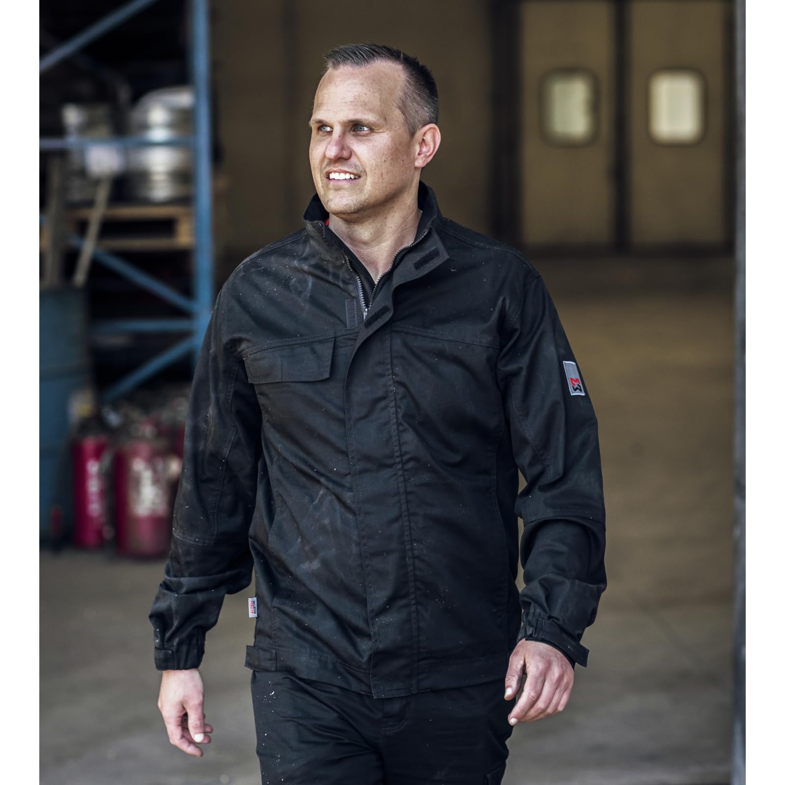 WüRTH MODYF Veste de travail Star Cotton en 100% coton Noire