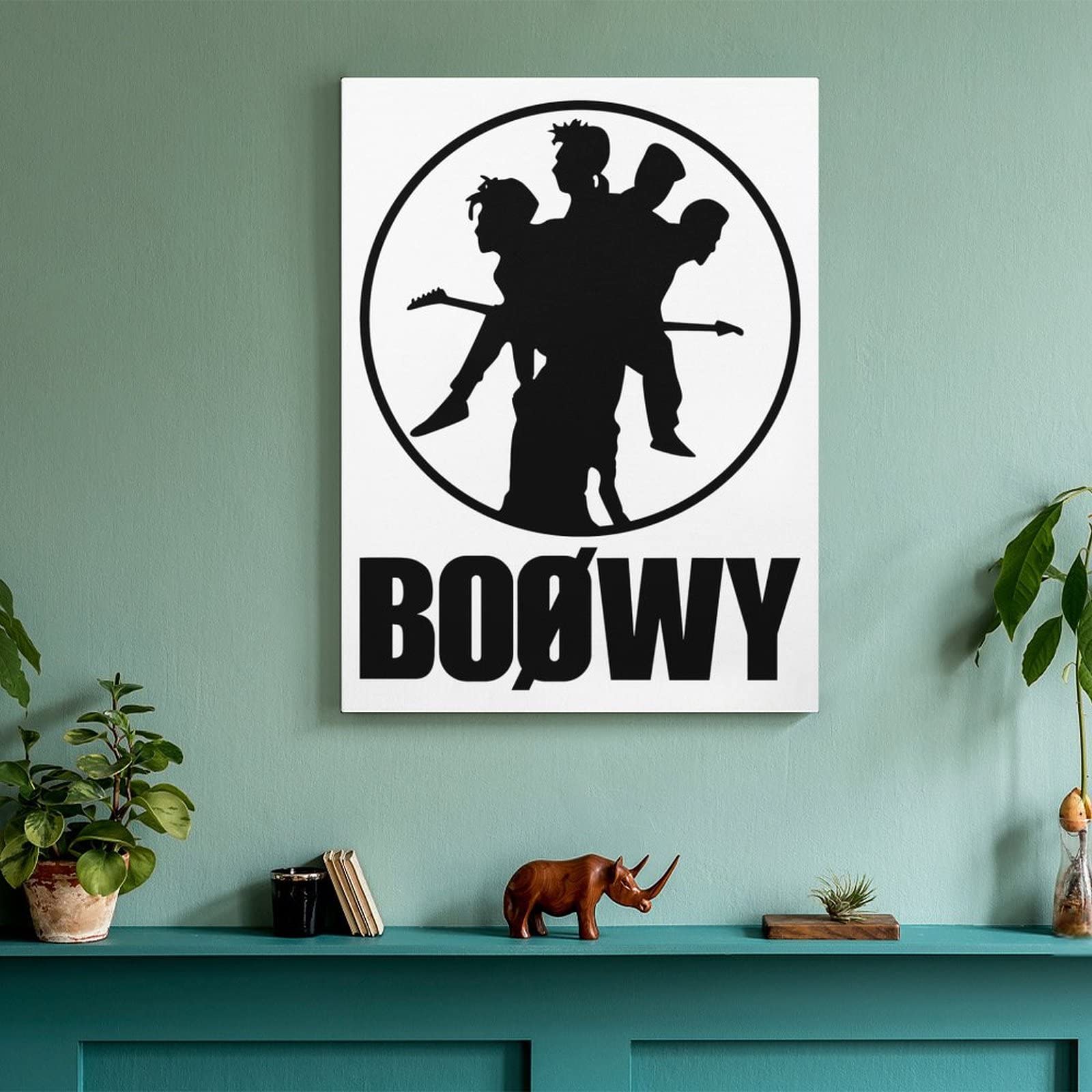 Amazon.co.jp: アートパネル ボウイ Boowy Boøwy 装飾画 アート