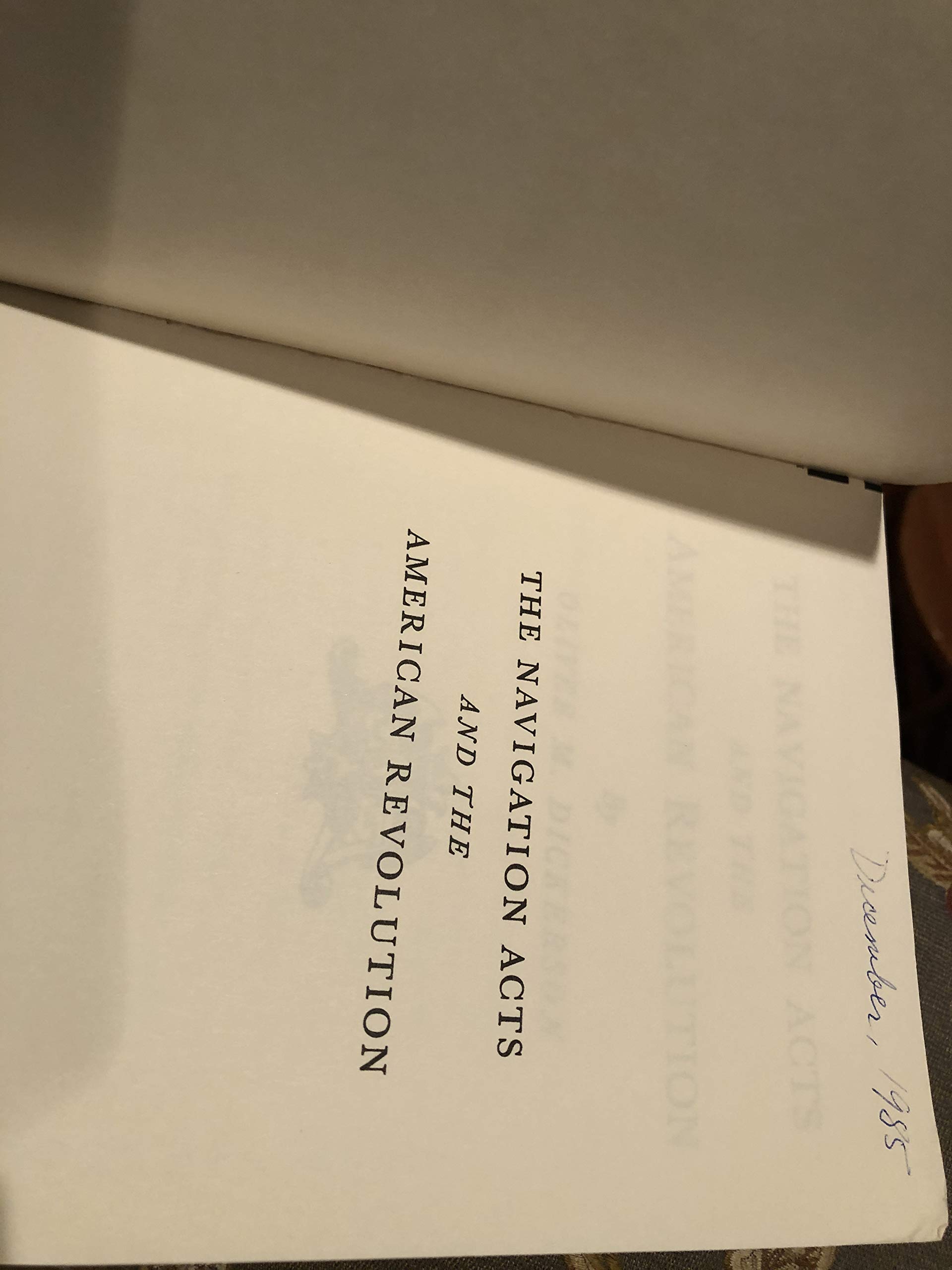 The Navigation Acts and the American Revolution - PT04