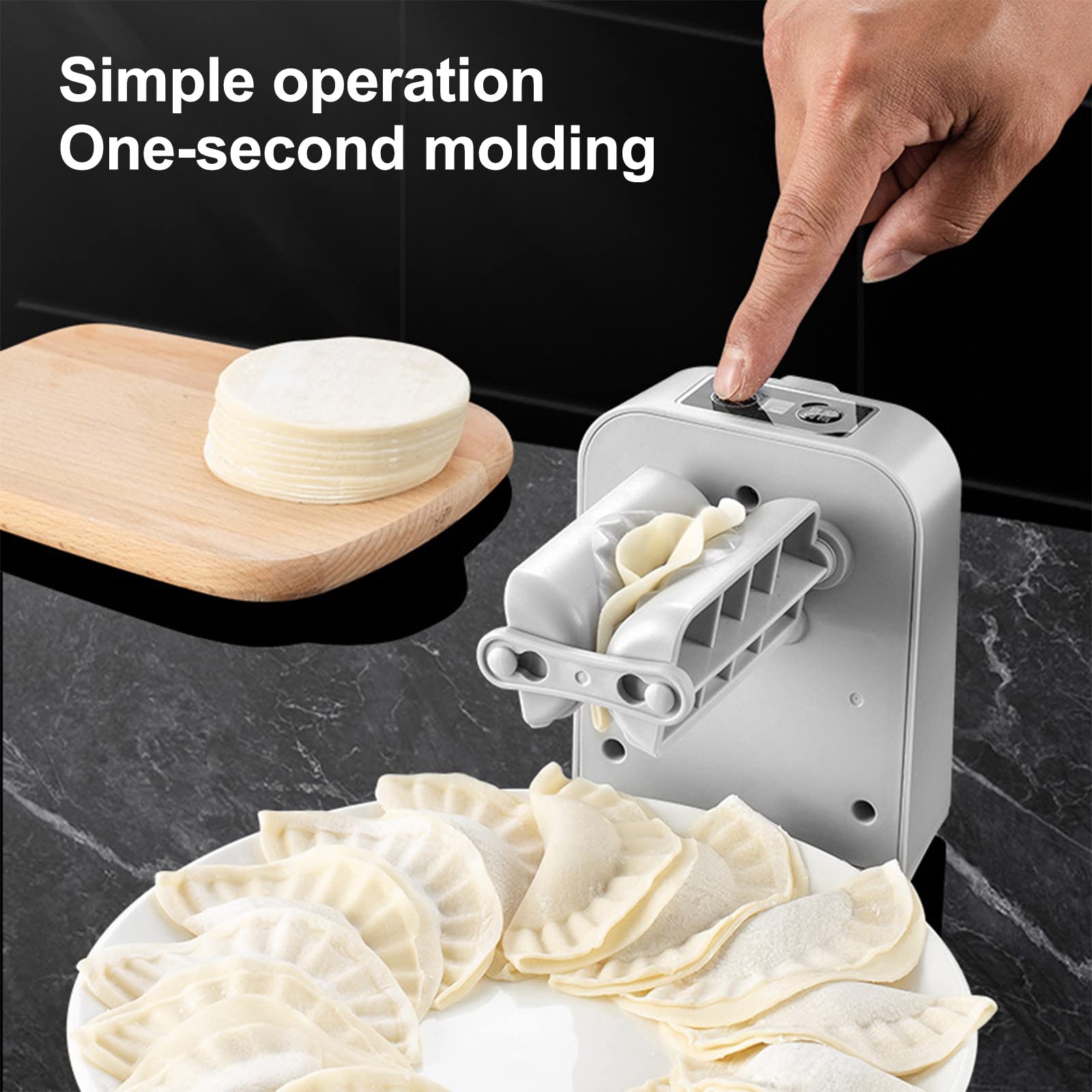 Machine à Raviolis Électrique - Moule Automatique pour Raviolis - Préparez des Raviolis Maison Facilement