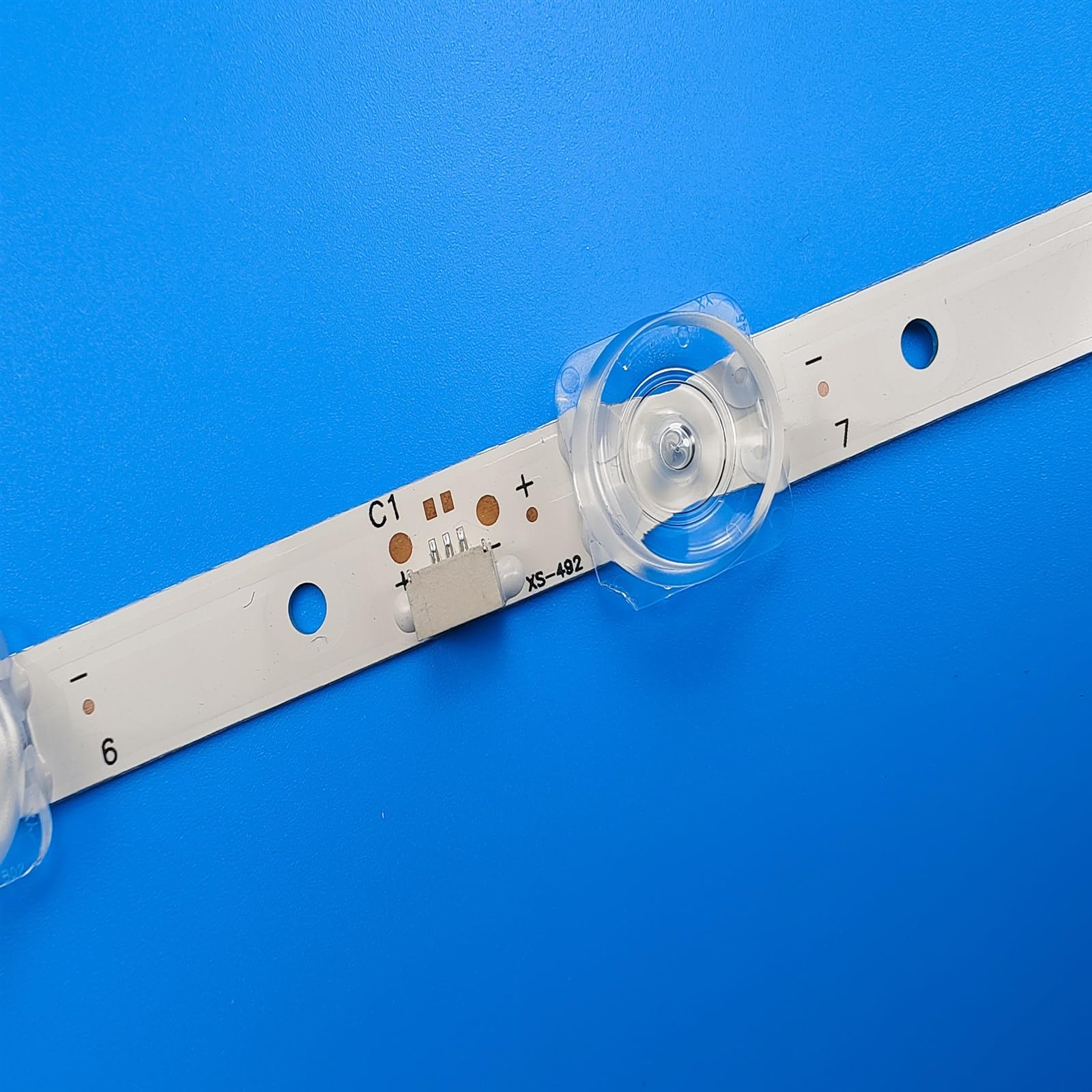 GIC43LB32-3030F2.1D-v0.9 4C-LB4311-ZM06J 43HR330M11A1 LED TV Retroilluminazione TV Strip Light Compatibile for 43A260 43A460 43V2 43F6F 43L2F 43D6(Color:5 Set-10 PCS)