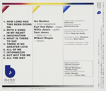 With a Song in My Heart: Quebec, Ike: Amazon.it: CD e Vinili}