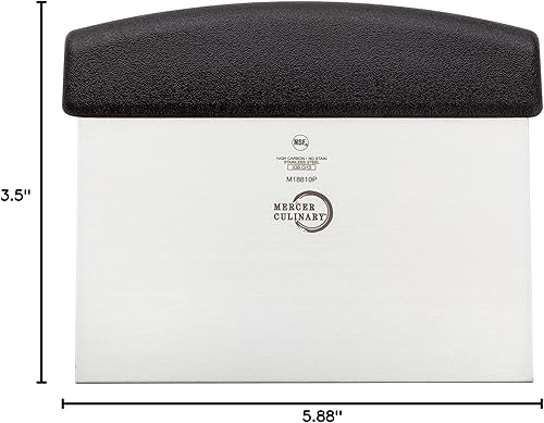 Vista 121 de Mercer Culinary Millennia - Espátula de 8 x 3 pulgadas Negro