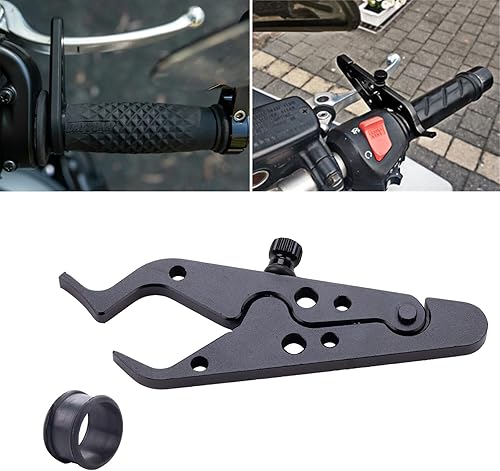 Miniatura 6 de Control de crucero de motocicleta, bloqueo de acelerador de motocicleta, abrazadera de bloqueo de agarre de mano ligera universal, muñeca de