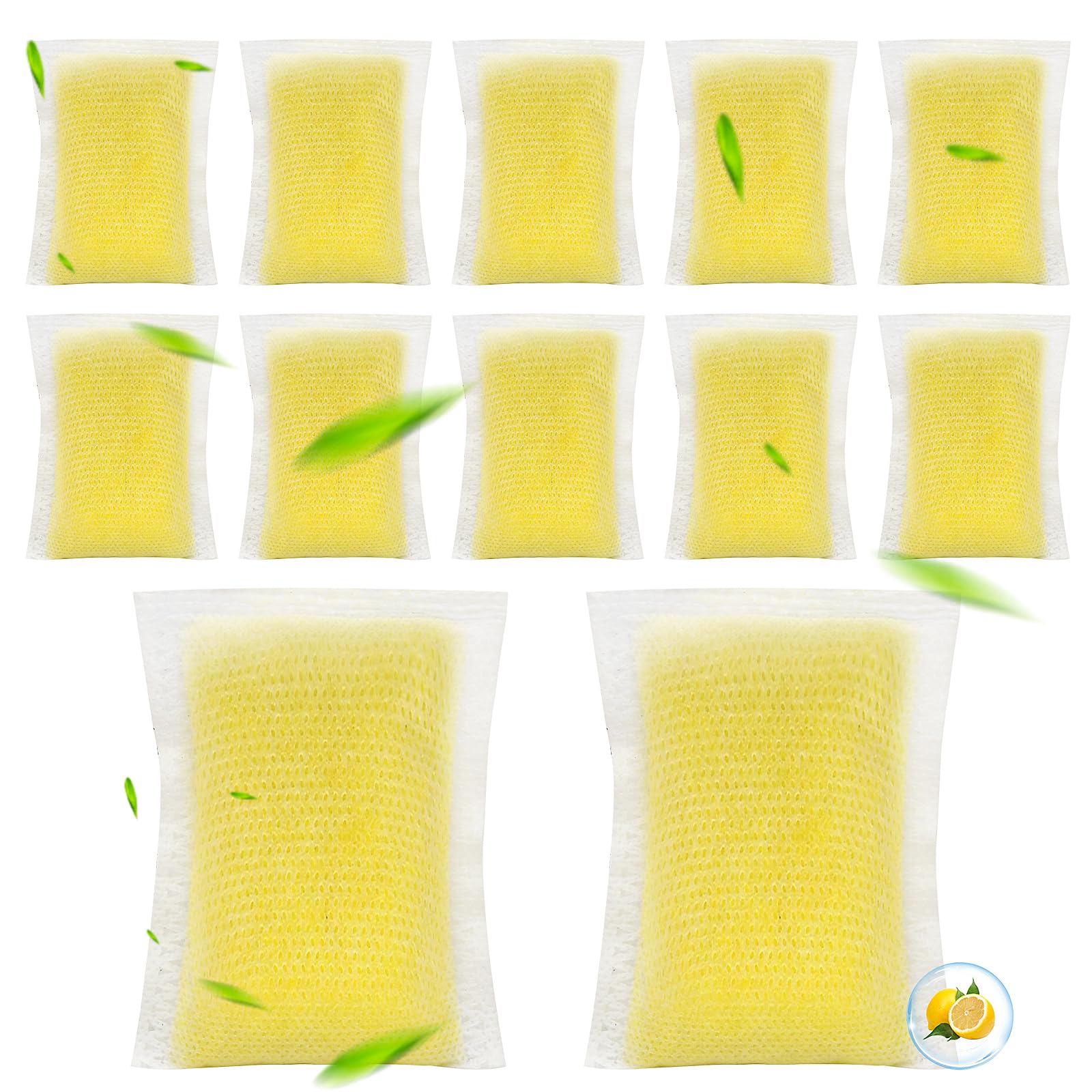 12 Packs Cat Litter Deodorizer Compatible with Whisker OdorTrap Pod, Odor Remover Refills for Litter-Robot 4 Filter Pocket and Litter-Robot 3 Waste Drawer