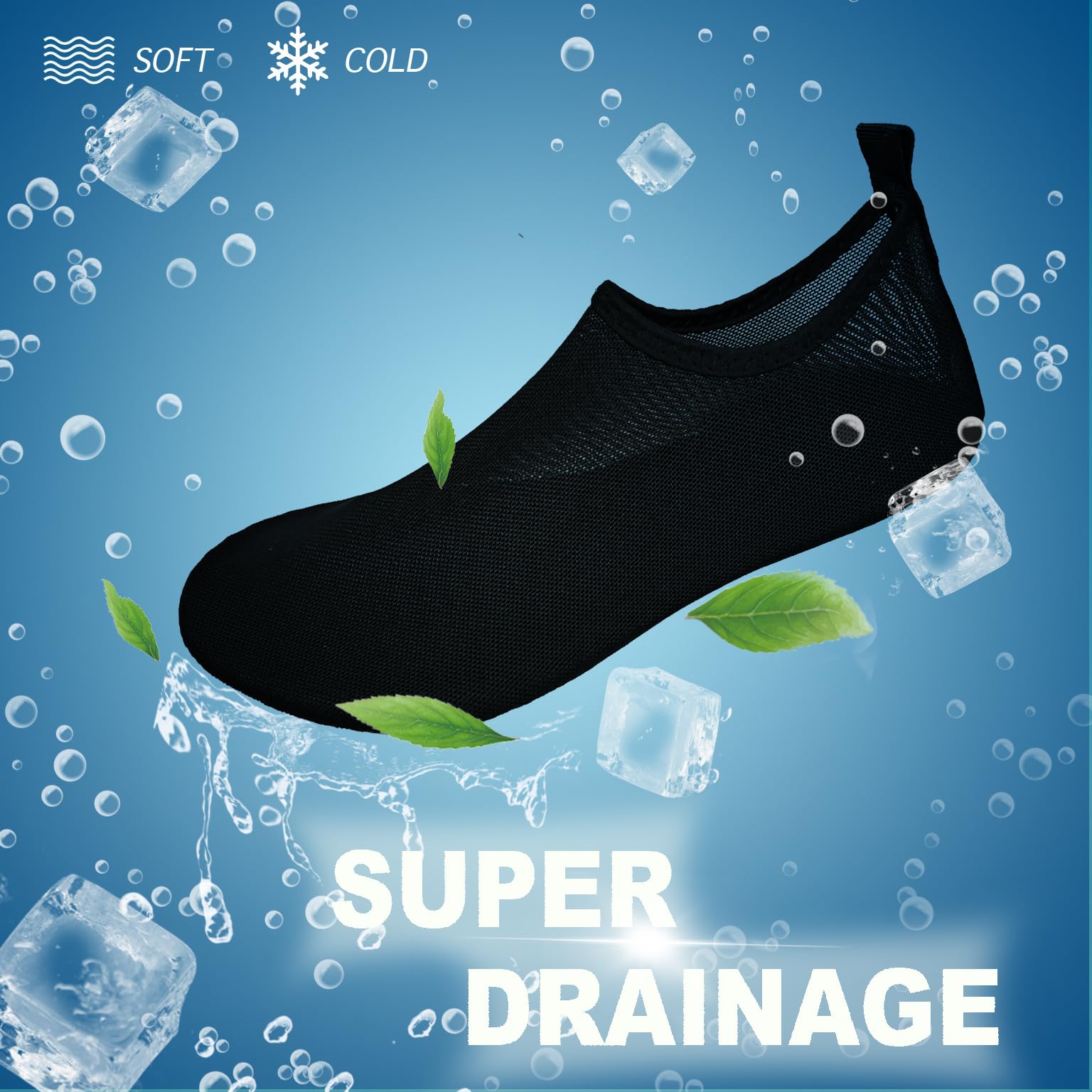 Scarpe da Scoglio,da Surf,da Immersione,da Spiaggia,da Corsa,Scarpe da Snorkeling,Scarpe Barefoot,Pantofole da Casa,Scarpe da Yoga per Uomini e Donne,Scarpe da Mare con Suole in Spugna Neoprene - 5