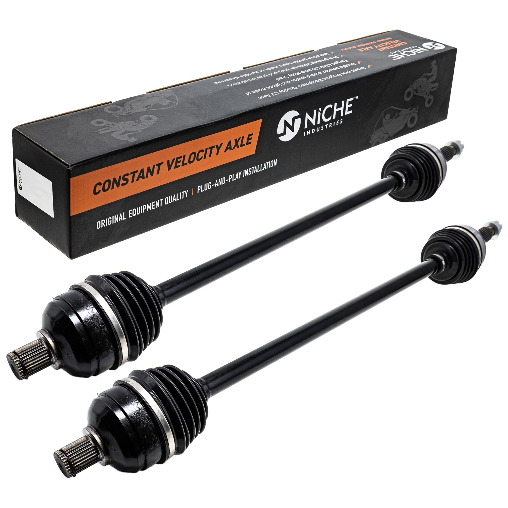 NICHE Front CV Axle Half Drive Shaft for Polaris RZR Pro R 4 Sport