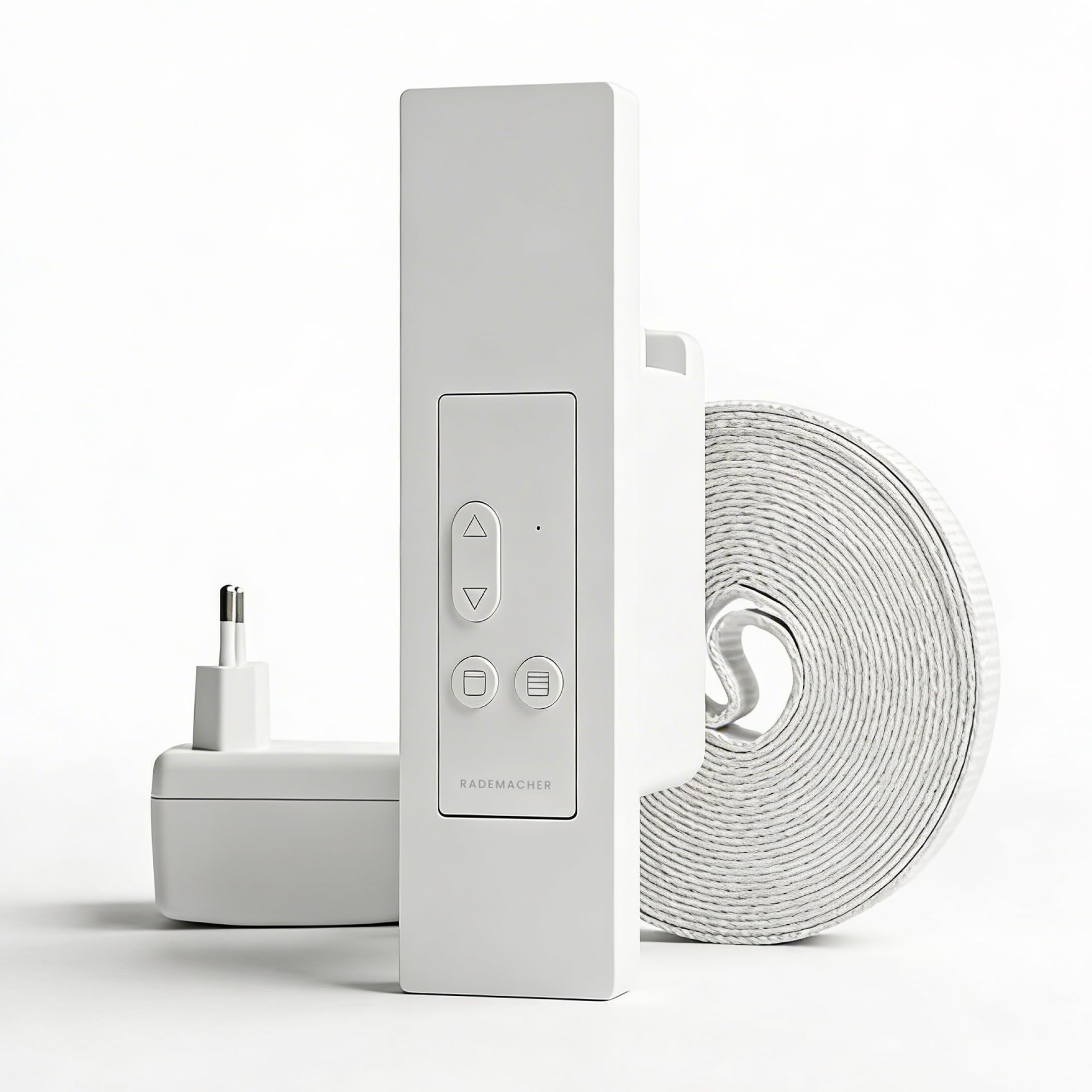 Rademacher Universal Gurtwickler smart; Elektrischer Gurtwickler mit Matter over Thread, kompatibel mit Apple Home, Amazon Alexa, Google Home; erfordert Thread Border Router; Rollladen-Gurtwickler