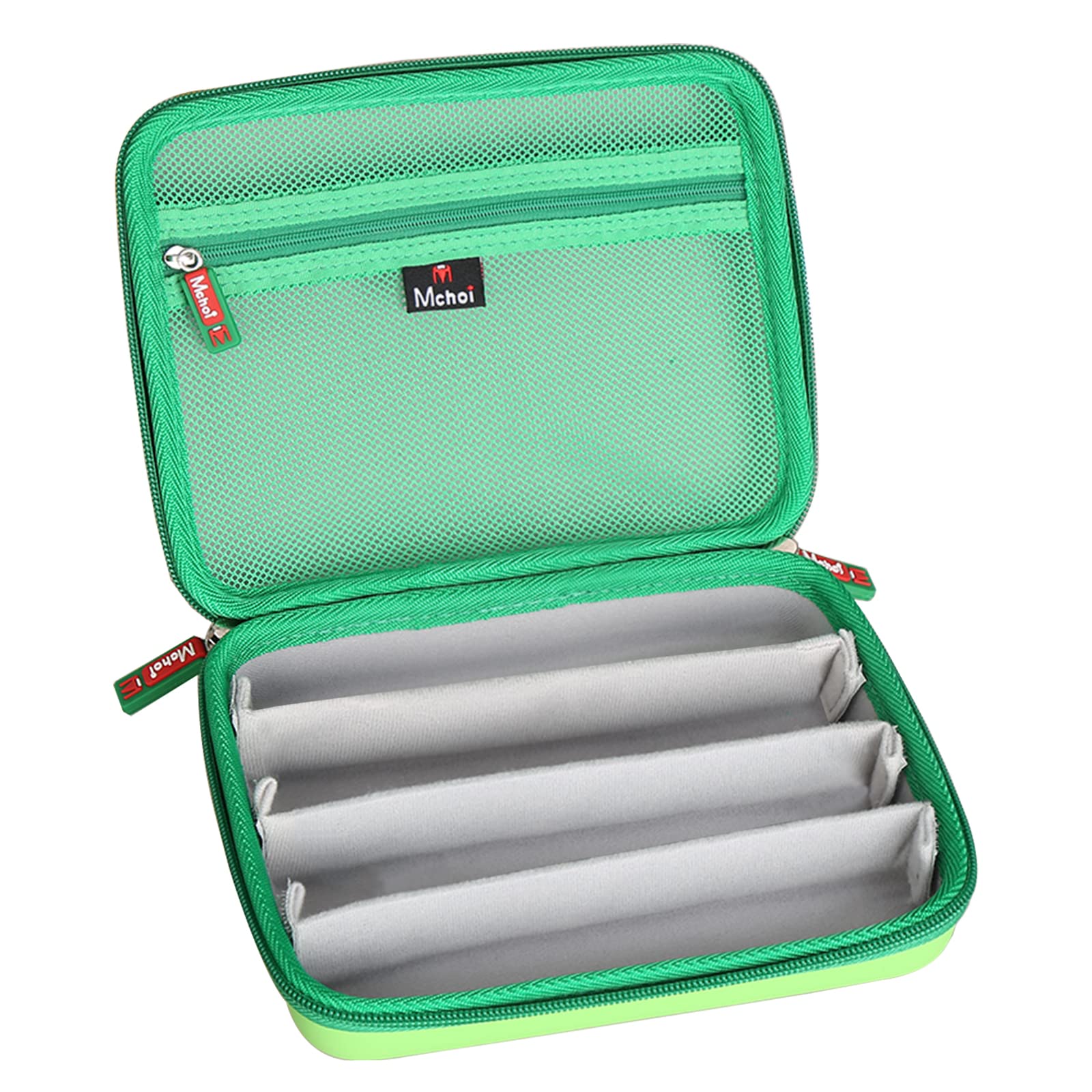 Mchoi Toy Organizer Case Fits for Bakugan Figures, BakuCores Armored Alliance, Geogan Rising, with Mesh Pocket for 20pcs Bakugan Figures and Accessories, Case Only