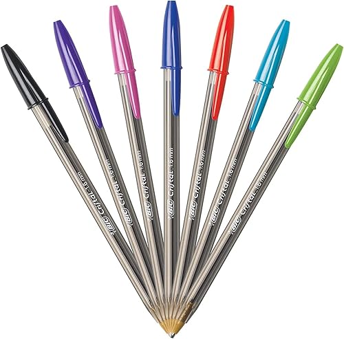 Miniatura 3 de BIC Cristal Xtra Bold Fashion - Bolígrafos de punta media de 0063in 240 unidades paquete de 240 colores para tomar notas suministros escolares para